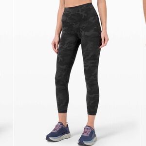 Lululemon Wunder Train High-Rise Tight 25" Incognito Camo Multi Grey